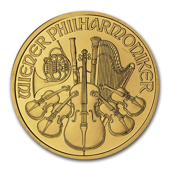 1999 Austria 1 oz Gold Philharmonic BU 1999 Austria 1 oz Gold Philharmonic BU